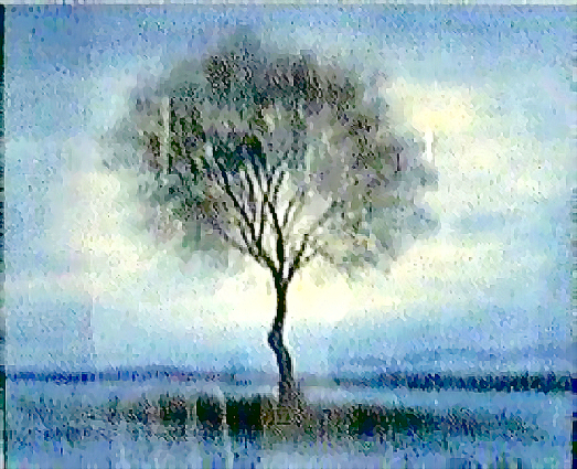 Blauer Baum